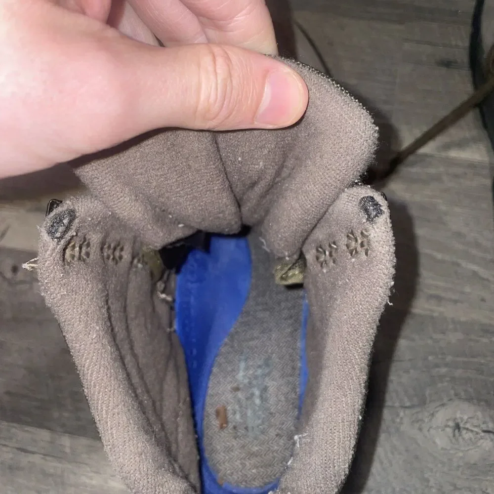 Vintage Vasque Alpha Hiking Boots Mens 11.5 Grey Suede Gorpcore Retro